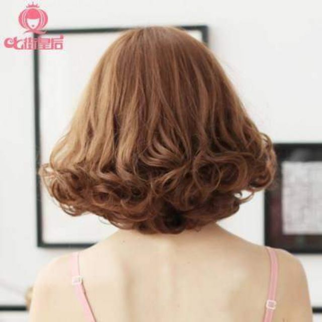 TÓC GIẢ NGẮN XOĂN ĐUÔI STYLE HÀN QUỐC NGUYÊN ĐẦU HÀNG TƠ CAO CẤP CỦA NHẬT XUẤT KHẨU 👩👩👩