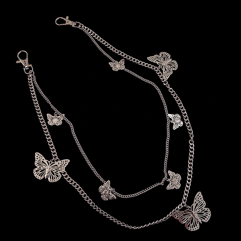 Dây xích hình bướm trang trí lưng quần 22291