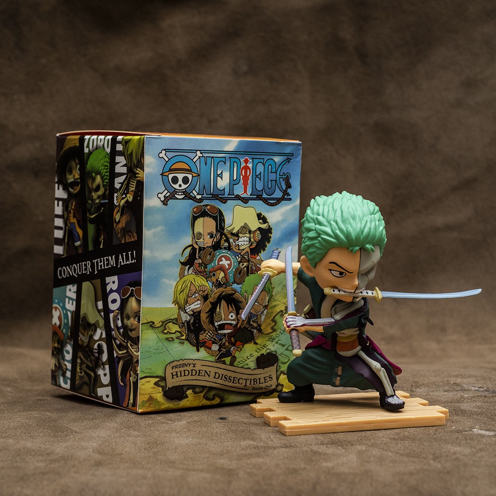 Mô hình One Piece blind box Luffy, Zoro, Sanji, Ussop, Chopper, Nico Robin, mô hình nhân vật onepiece