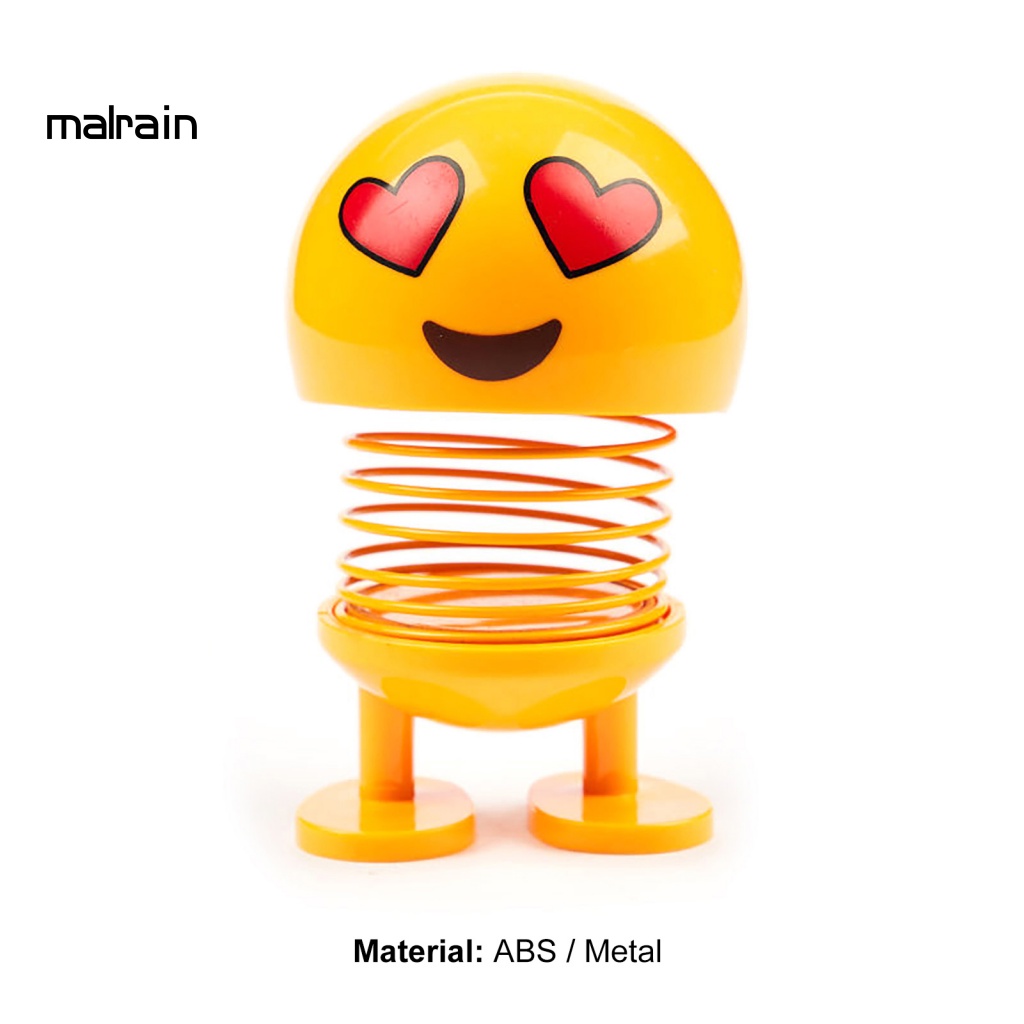 Búp Bê Hình Mặt Cười Vui Nhộn Trang Trí Xe Hơi