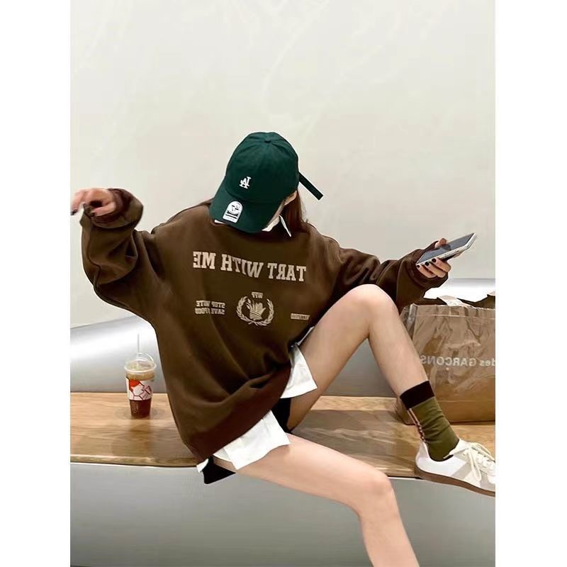 Áo Sweater Nam Nữ Hàng Quảng Châu Cao Cấp - Áo Hoodie Nỉ Dài Tay Unisex Cổ Tròn Phong Cách Hàn QUốc Siêu Đẹp - A205