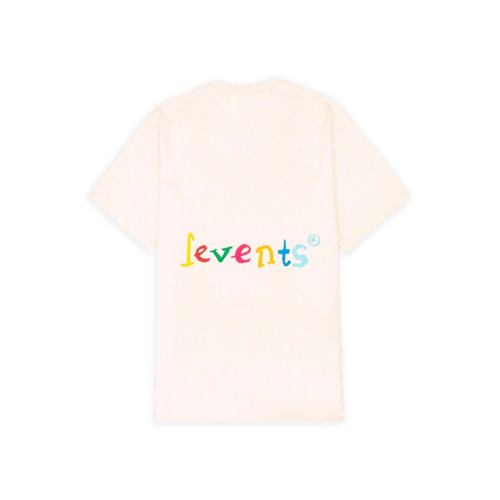 Áo thun LEVENTS Loveyou300k Special/ Cream tee local brand unisex ulzzang form rộng | WebRaoVat - webraovat.net.vn