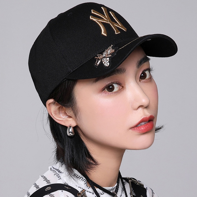 Mũ lưỡi trai nữ NY cá tính đẹp có 3 màu đen trắng hồng thiết kế phong cách Hàn Quốc NY MU01 TACADO