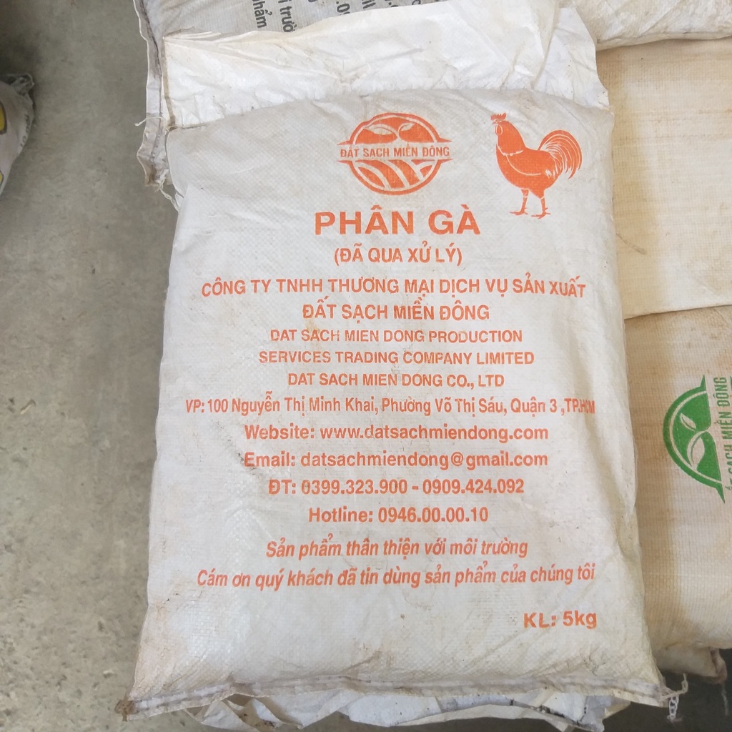 Phân gà Đã qua xử lý