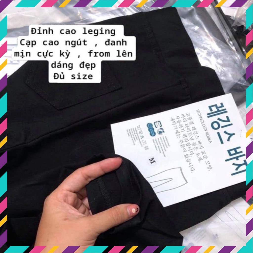 Quần Legging Hàn Cạp Cao Siêu Tôn Dáng | BigBuy360 - bigbuy360.vn