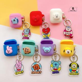 Vỏ bảo vệ hộp đựng tai nghe hình nhân vật BT21-613 cho Airpod