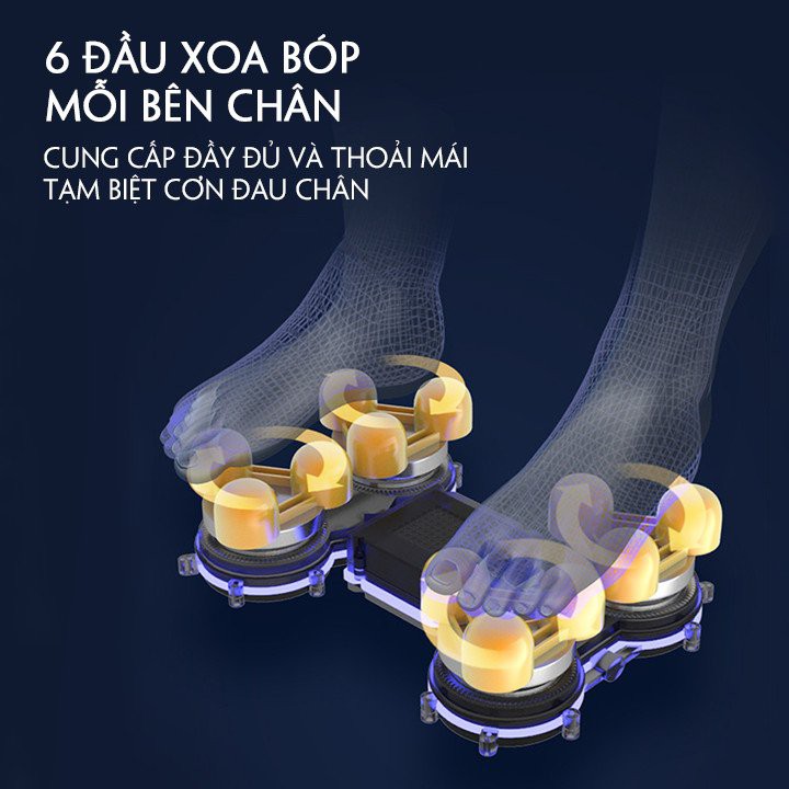 Ghế Massage Toàn Thân Kore Hp27 Công Nghệ 3D, Ghế Mát Xa Sưởi Hồng Ngoại Giảm Đau Nhức Tối Đa
