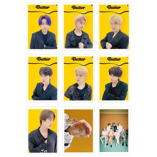 [Ép Lụa] Lomo Card 63 Ảnh BTS - BUTTER
