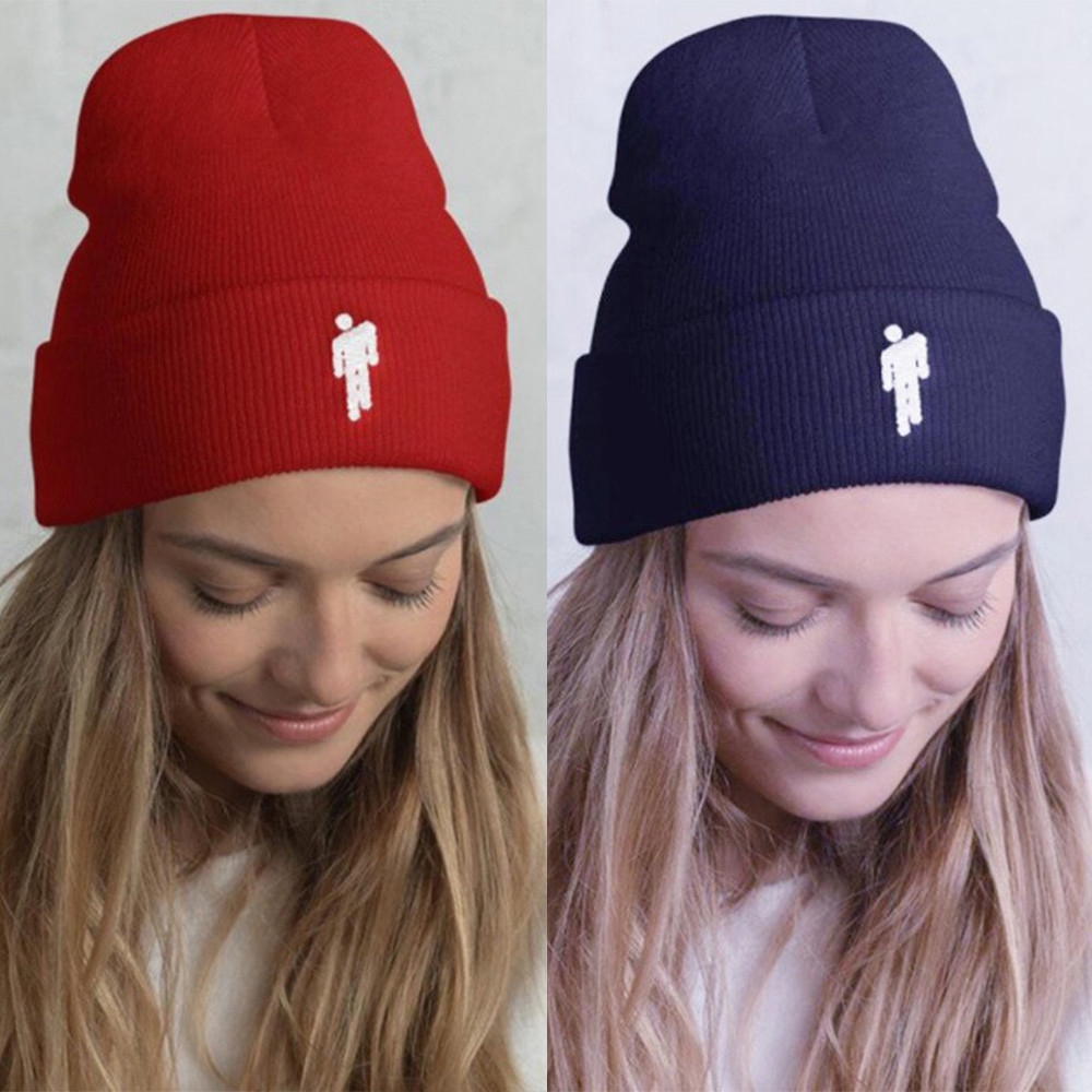 Mũ beanie unisex thêu hình phong cách Hiphop
