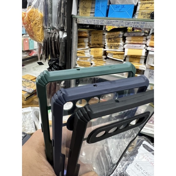 Ốp lưng Samsung S10 5G dẻo trong viềng chống sốc