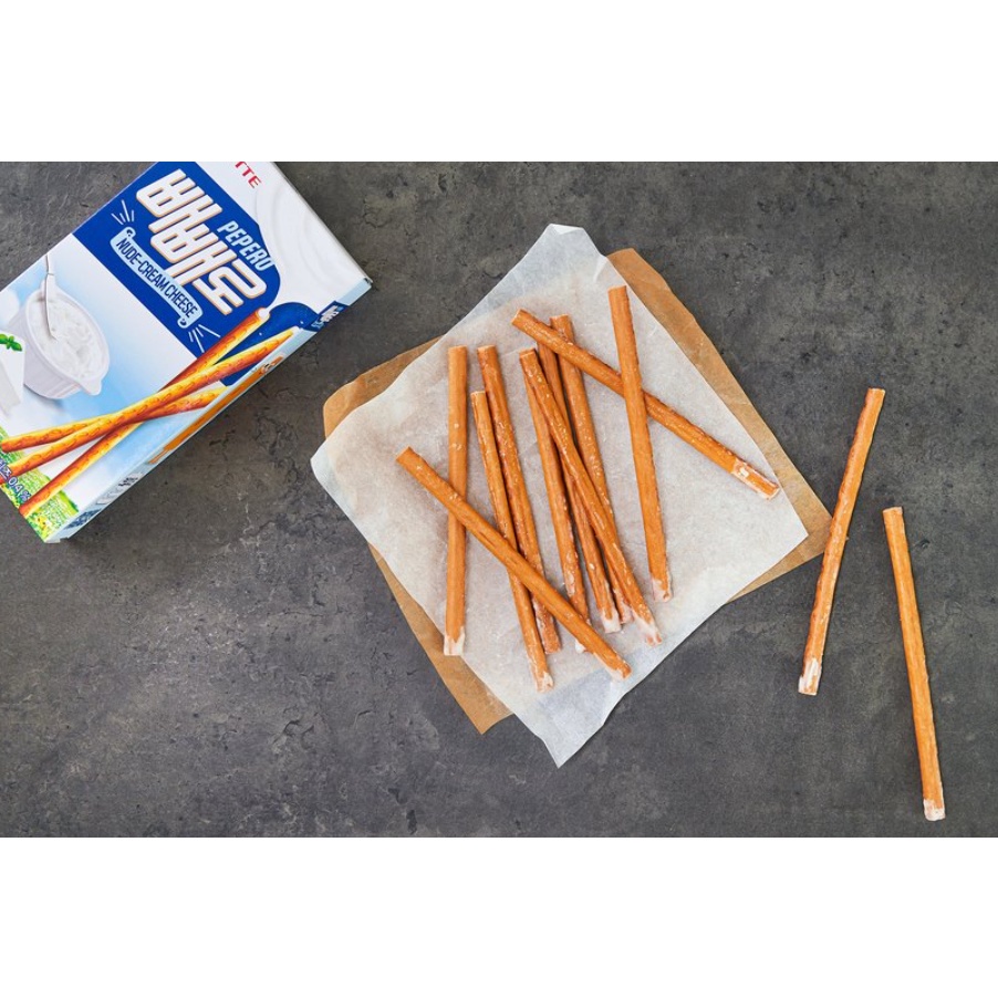 [LOTTE] PEPERO NHÂN PHÔ MAI KEM 46G - [롯데] 빼빼로누드치즈46G