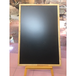 Bảng menu đen khung gỗ