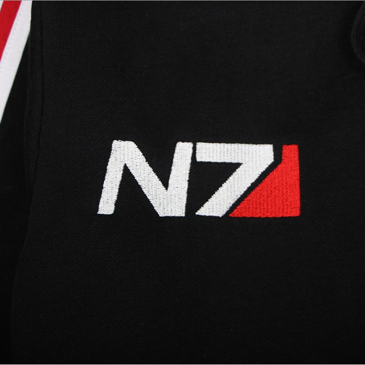 Áo khoác hoodie tay dài thời trang cá tính mass effect | BigBuy360 - bigbuy360.vn