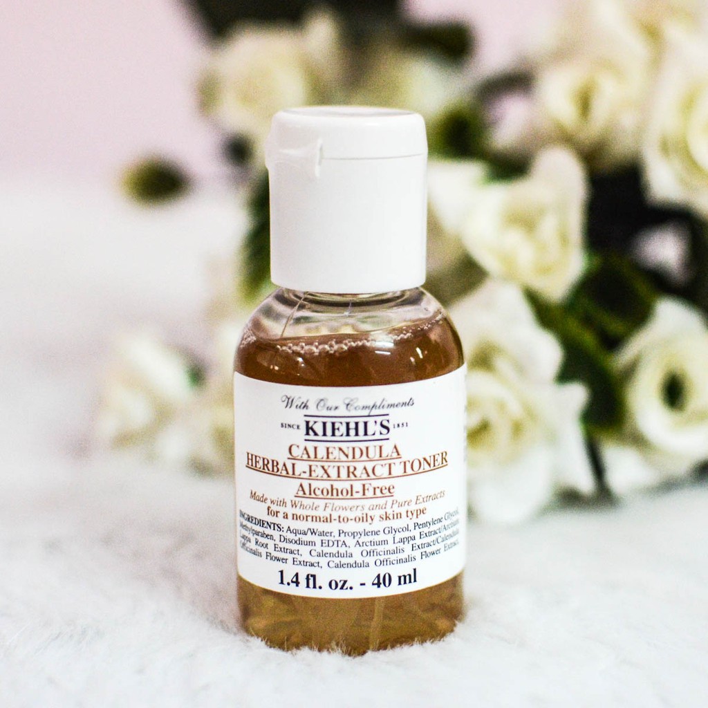 Nước hoa hồng hoa cúc Kiehl's Calendula Herbal-Extract Toner Alcohol-free - mini 40ml-75ml