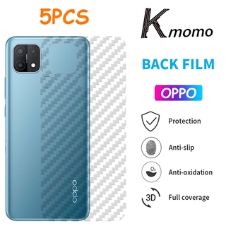 Miếng Dán Lưng Điện Thoại Sợi Carbon Cho Oppo Find X3 X2 X F11 F9 F7 Youth R9s Plus R17 Pro