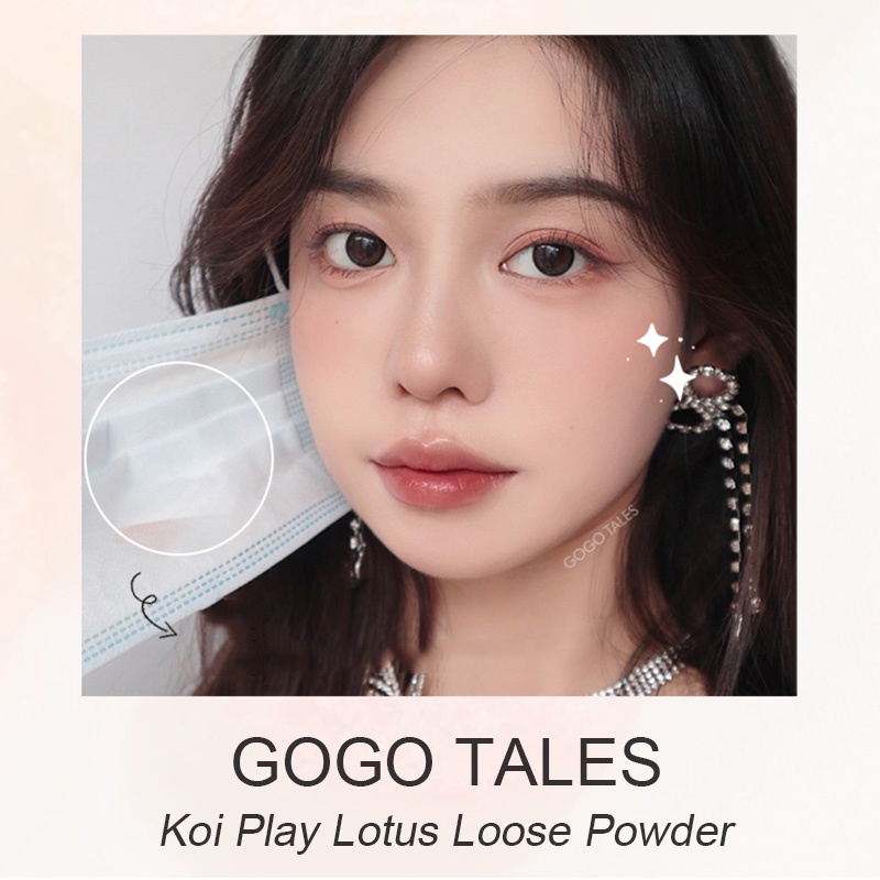 Phấn Phủ Bột GOGO TALES Kiềm Dầu Koi Play Lotus Loose Powder