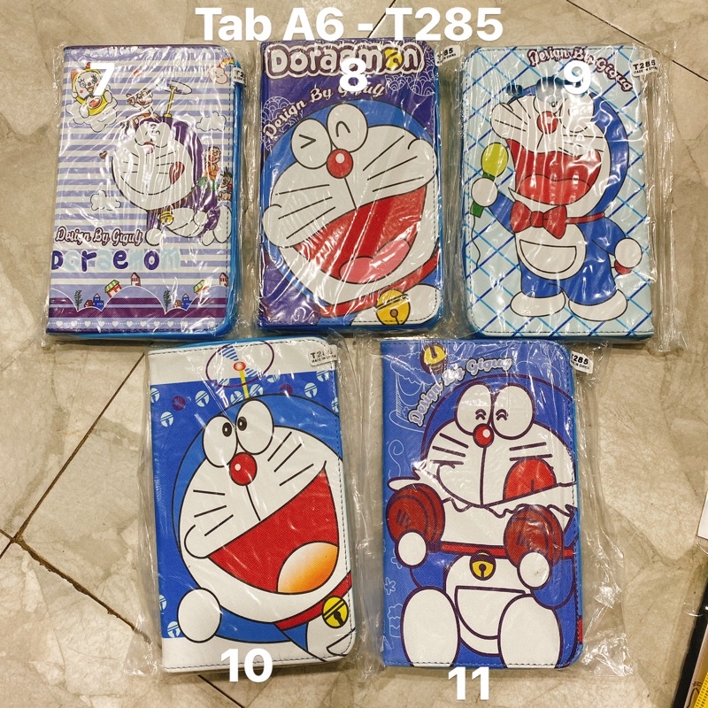 Bao da Galaxy tab a6-2016(t285) và tab a8-2019 (t295) 8 in khay dẻo hình dễ thương