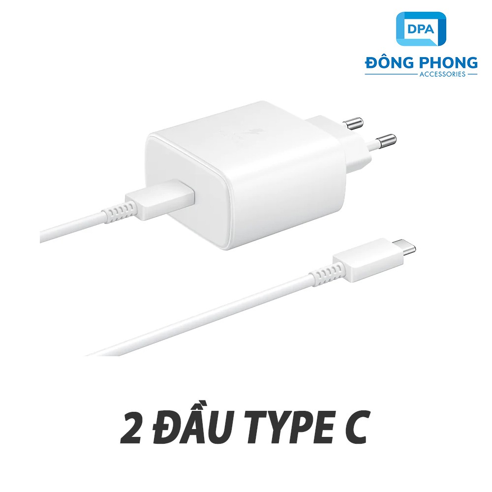 Cáp Sạc Nhanh Samsung Type C to Type C PD 25W Chính Hãng