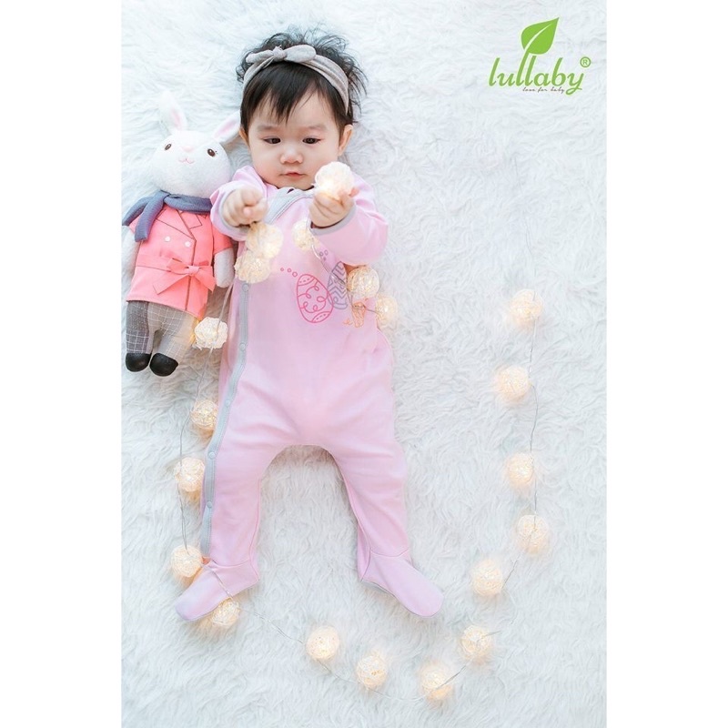 Set 2 body liền quần tất cho bé Lullaby sz 3-6m