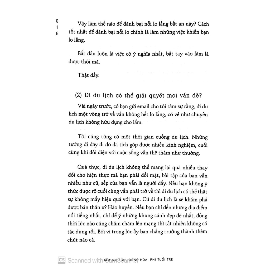 Sách - Dám mơ lớn, đừng hoài phí tuổi trẻ