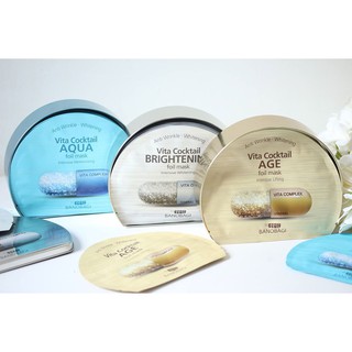 Mặt Nạ Dưỡng Trắng Cho Mọi Loại Da Vita Cocktail Brightening Foil Mask