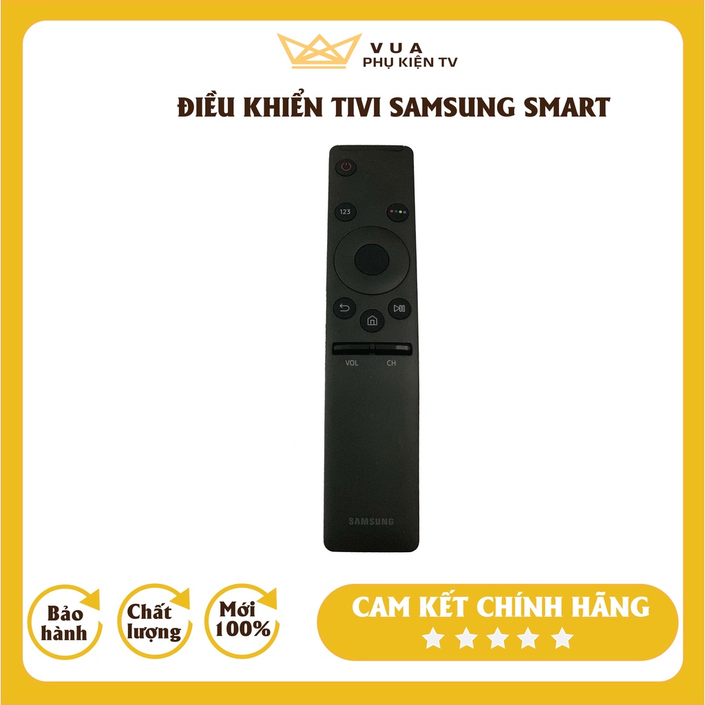 Điều khiển tivi samsung smart chính hãng màu đen, điều khiển samsung, Vua Phụ Kiện TV