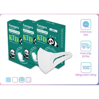 Khẩu trang 5d mask kid quai vải famapro