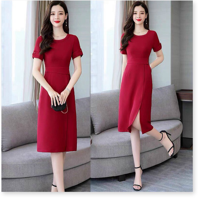 ĐẦM COTTON LỤA DÁNG SUÔNG MÁT LẠNH THỜI TRANG MỚI KME