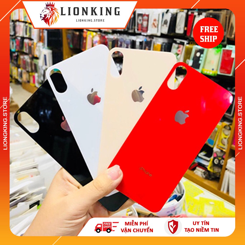 [kho sẵn sàng] Kính cường lực mặt sau cho các dòng iphone 6/6plus/7/7plus/8/8plus/X/XR/XsMax/11/11Pro/11ProMax