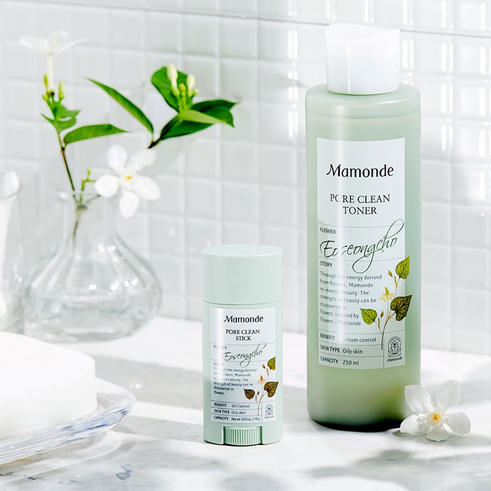 Nước hoa hồng Toner Mamonde 250ml Rose Pore Clean diếp cá Centella rau má Aqua Peel hoa mận Chamomile hoa cúc