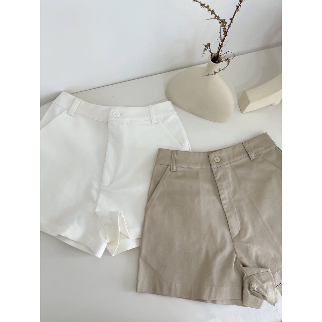 [Mã FAMARAL1 giảm 10K đơn 50K] Quần shorts HEYBEE phom ôm lưng cao, nhiều màu - ELLIE SHORTS HT701.