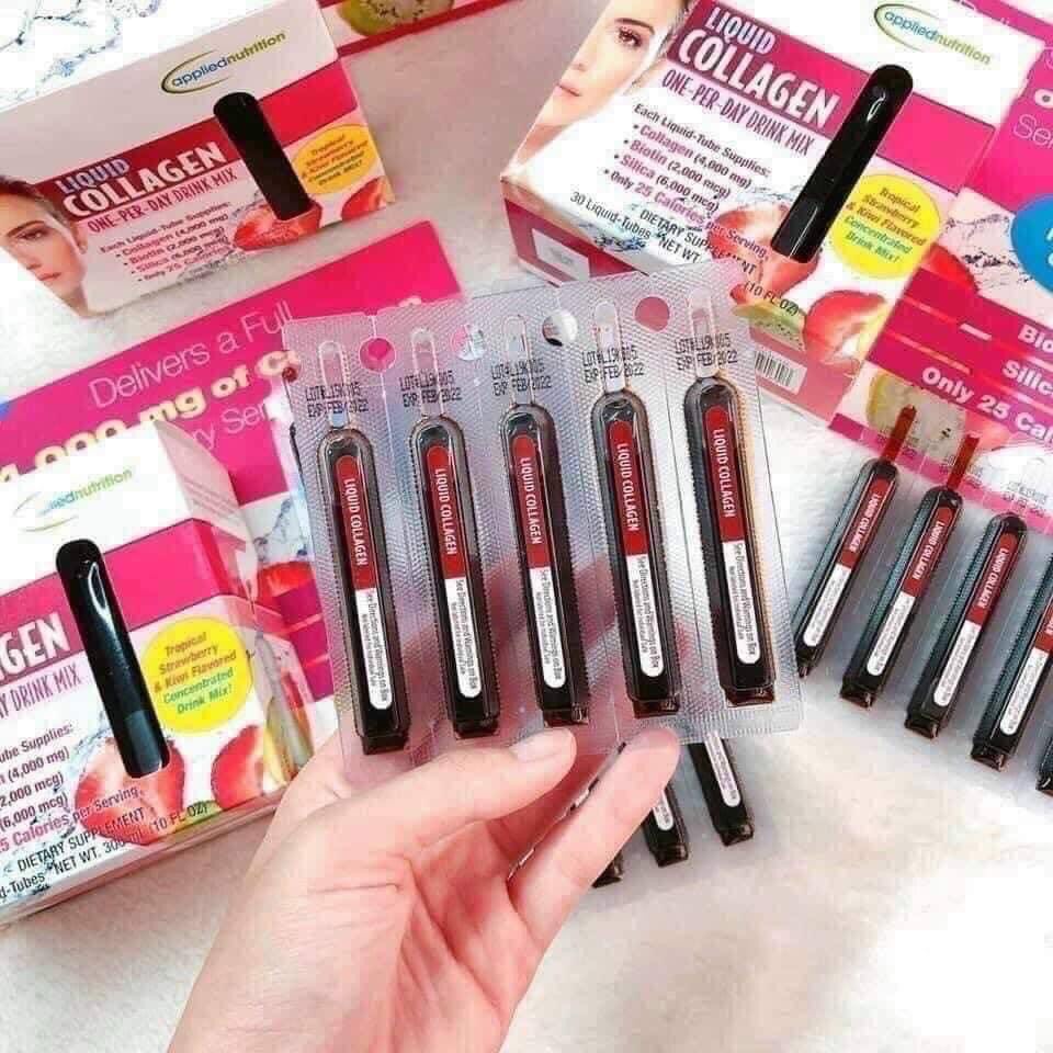 CHÍNH HÃNG - Nước Uống Đẹp Da Liquid Collagen One-Per-Day Drink Mix 30 Ống