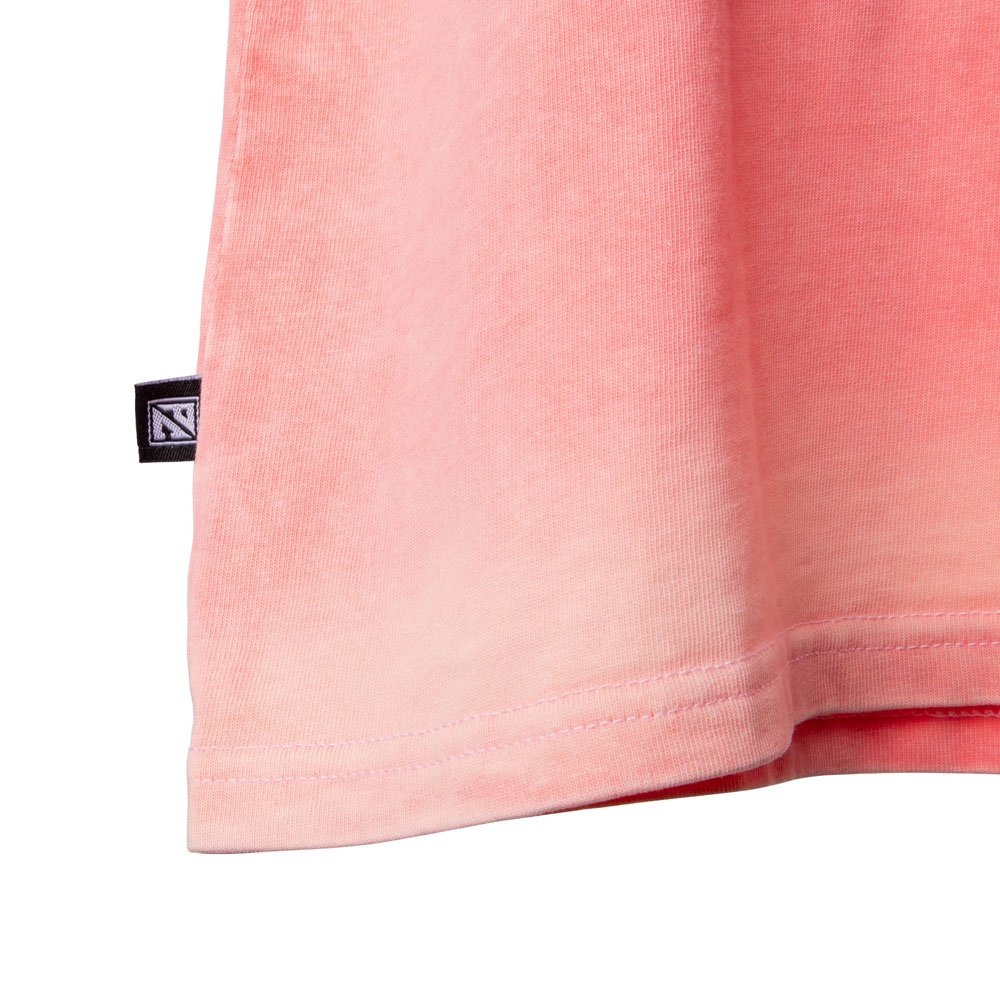 Áo thun wash nam nữ PC Retro - Màu hồng Dáng oversize Hoạ tiết hình in cá tính