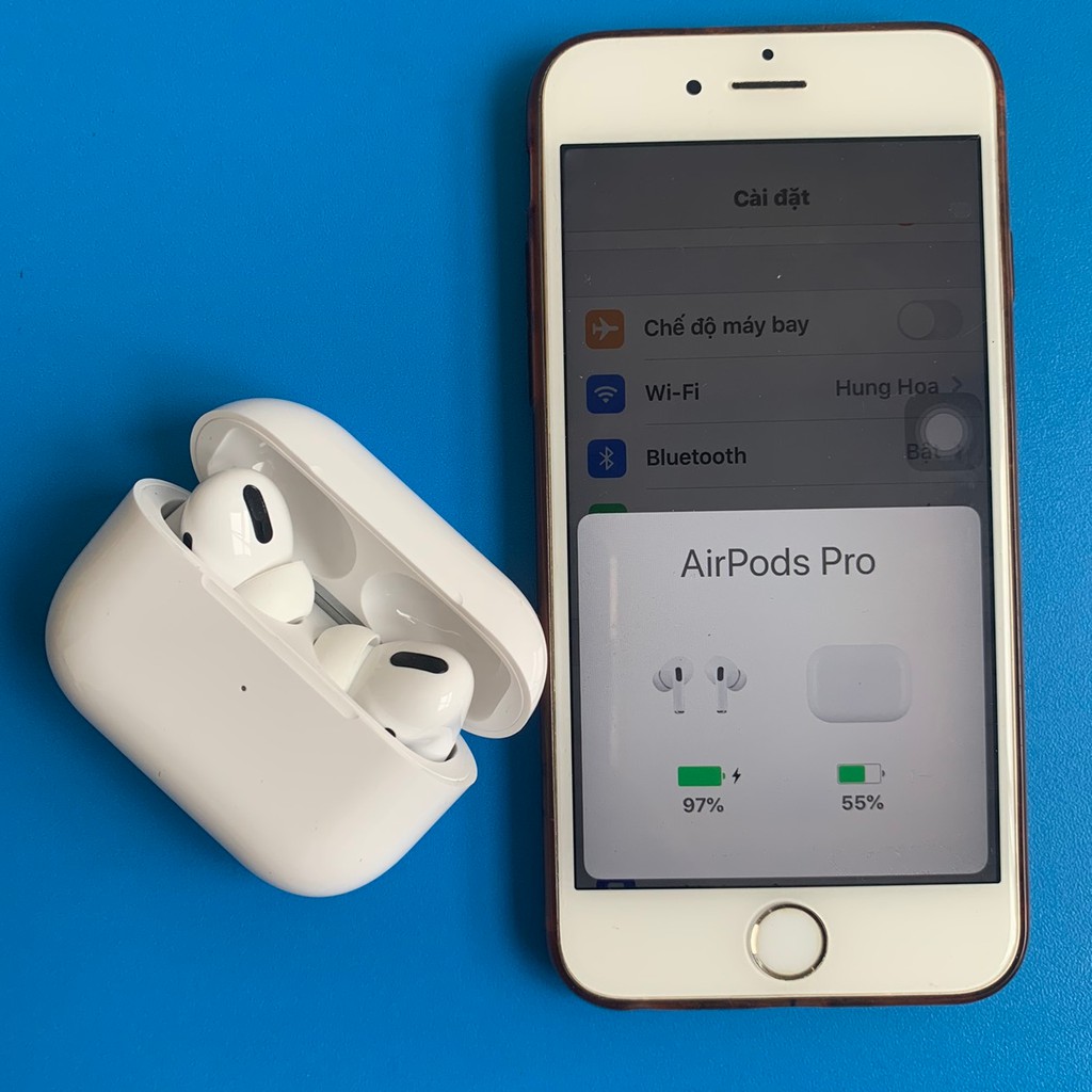 Airpods Pro 1.1 (Đổi Tên - Định Vị) Chống ồn, Cảm biến hồng ngoại ( BH 6 tháng)