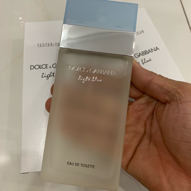 Nước hoa nữ tester D&G light blue 100ml
