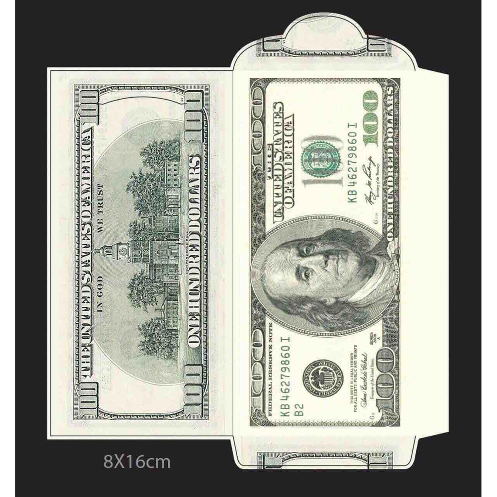 Xấp 10 bao lì xì 100$