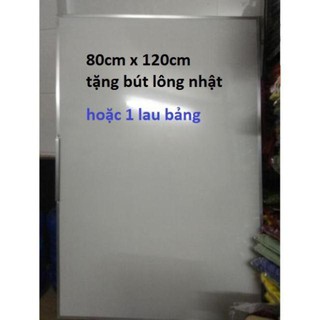 bảng mica viết bút lông 80 x 120 + bút lông bảng wb30 xanh