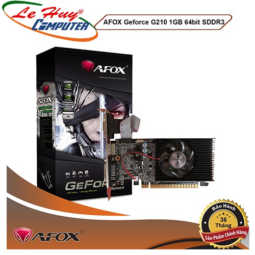 [Mã ELMS05 giảm 5% đơn 300k]Card Màn Hình - VGA AFOX G210 (1GB / 64bit / DDR3)