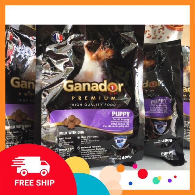 Combo 5 gói thức ăn cho chó con Ganador Puppy (400g)