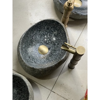 Lavabo đá tự nhiên cuội ( chỉ chậu đá 🪨)