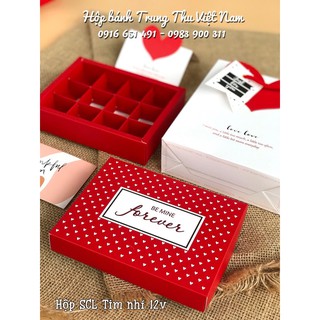 Combo 10 hộp đựng socola (chocolate) 12 viên