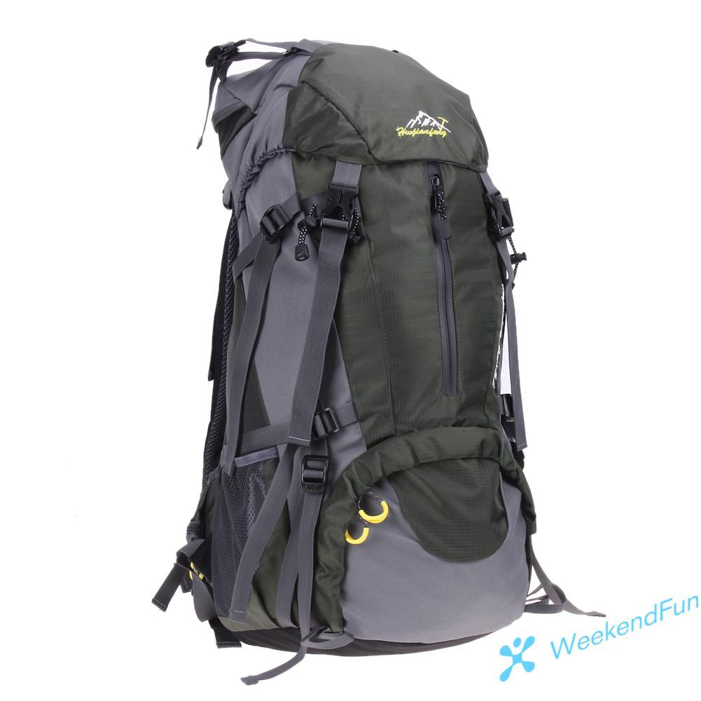 【COD】50L Climbing Outdoor Travel Backpack Sport Camping Hiking Rucksack Bag