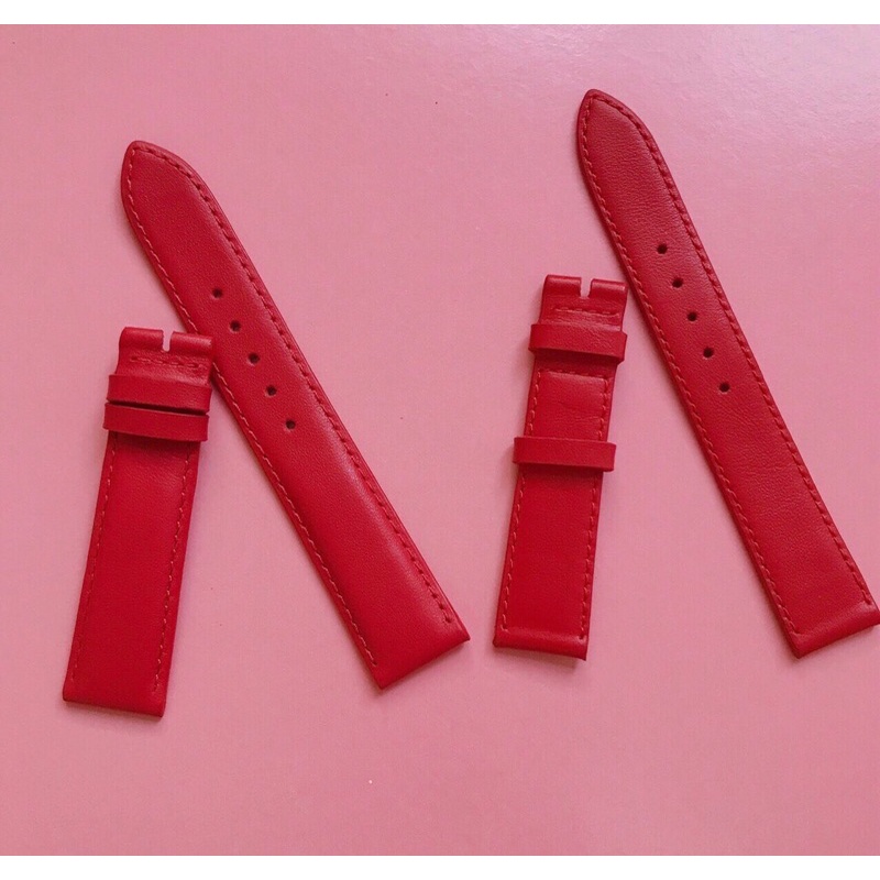 Dây da đồng hồ nữ da bò cao cấp size 8mm-10mm-12mm-14mm-16mm-18mm-20mm