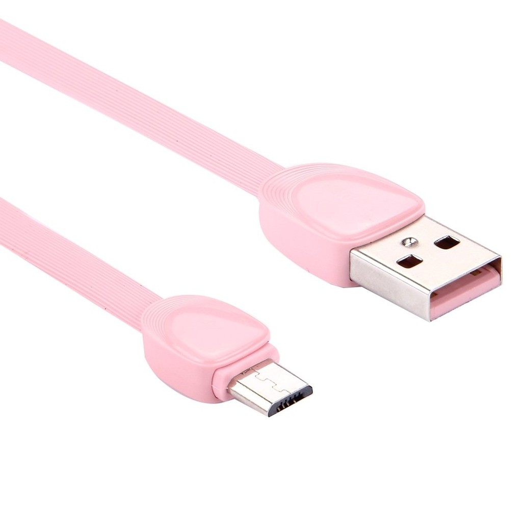 Cáp sạc và truyền dữ liệu REMAX USB sang micro usb 2.0 REMAX SHELL RC 040M dây dẹp