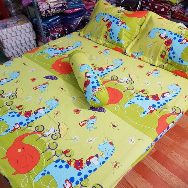 bộ ga gối dệt kim Alnena