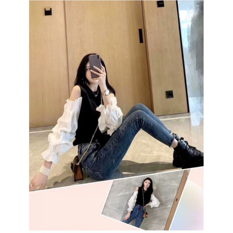 ✅ ÁO HỞ VAI BODY TAY DÀI BÈO HOT‼️