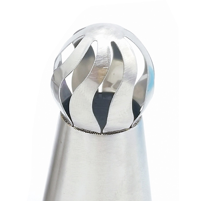 Set 3 đuôi bắt bông kem trang trí bánh bằng thép không gỉ