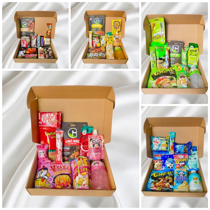 BOX QUÀ TẶNG NGƯỜI YÊU, SINH NHẬT, GIÁNG SINH, VALENTINE - 10 MÓN XỊN XÒG