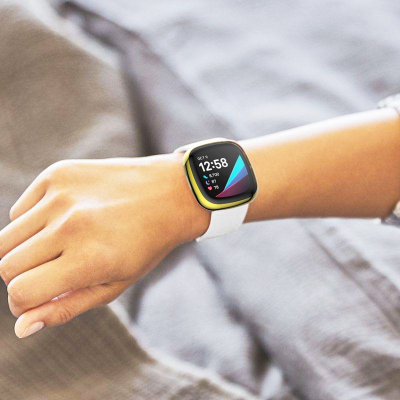 Ốp TPU bảo vệ mặt đồng hồ thông minh Fitbit- Versa 3/Sense