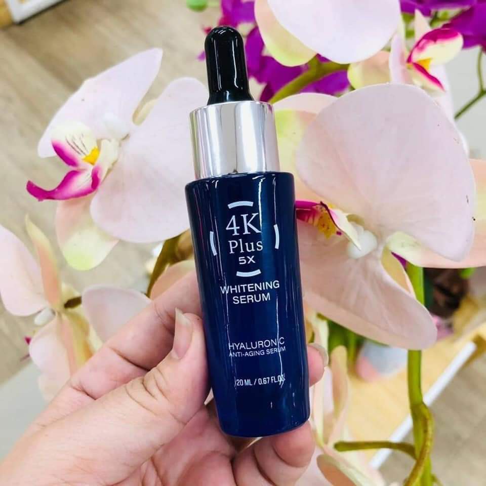 [CHÍNH HÃNG]Serum 4k plus Thái Lan trắng da, ngăn ngừa mụn, chống lão hóa, se khit lỗ chân lông